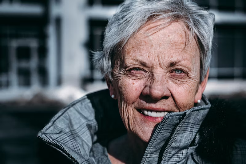 a senior woman